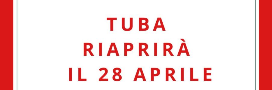 Tuba ha riaperto la libreria il 28 aprile
