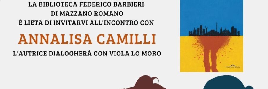 Annalisa Camilli alla Biblioteca di Mazzano Romano