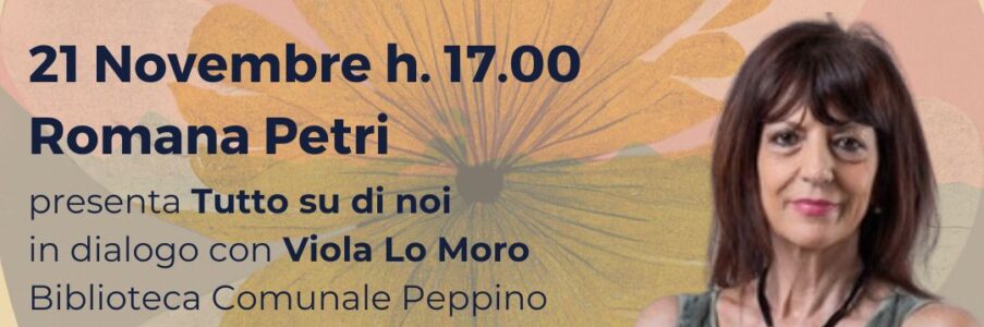 Romana Petri alla Biblioteca di Ladispoli
