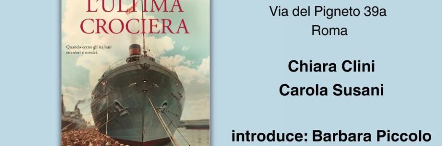 Presentazione di L’ultima crociera di e con Chiara Clini