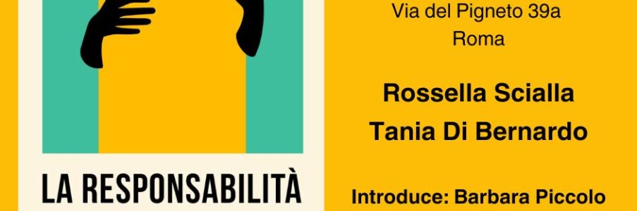 Presentazione di La responsabilità dei vivi di e con Rossella Scialla
