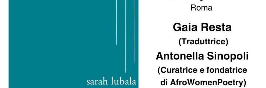 Presentazione di una storia di sparizione di sarah lubala