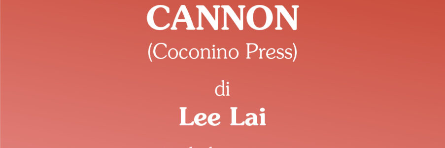 Oggi BDF presenta Cannon di e con Lee Lai