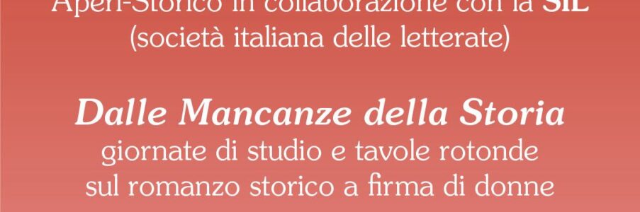 Domenica 14 apertura straordinaria con la Società italiana delle letterate