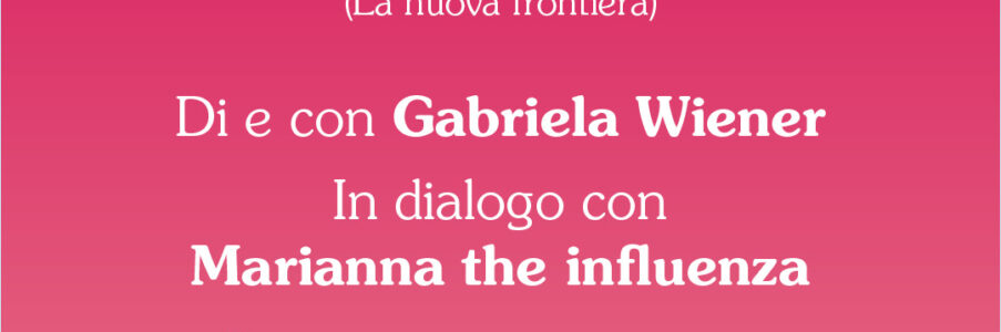 Anteprima InQuiete presentazione di Atusparia di e con Gabriela Wiener