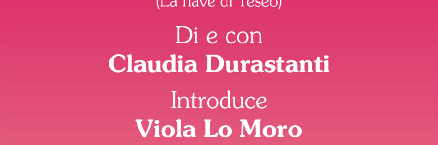Presentazione di Falsi amici di e con Claudia Durastanti